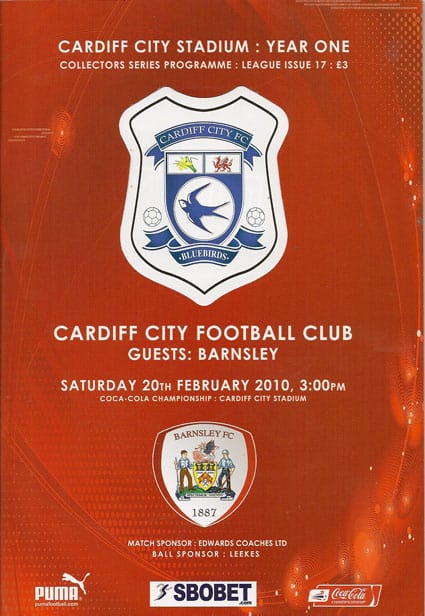 Cardiff City FC v Barnsley FC